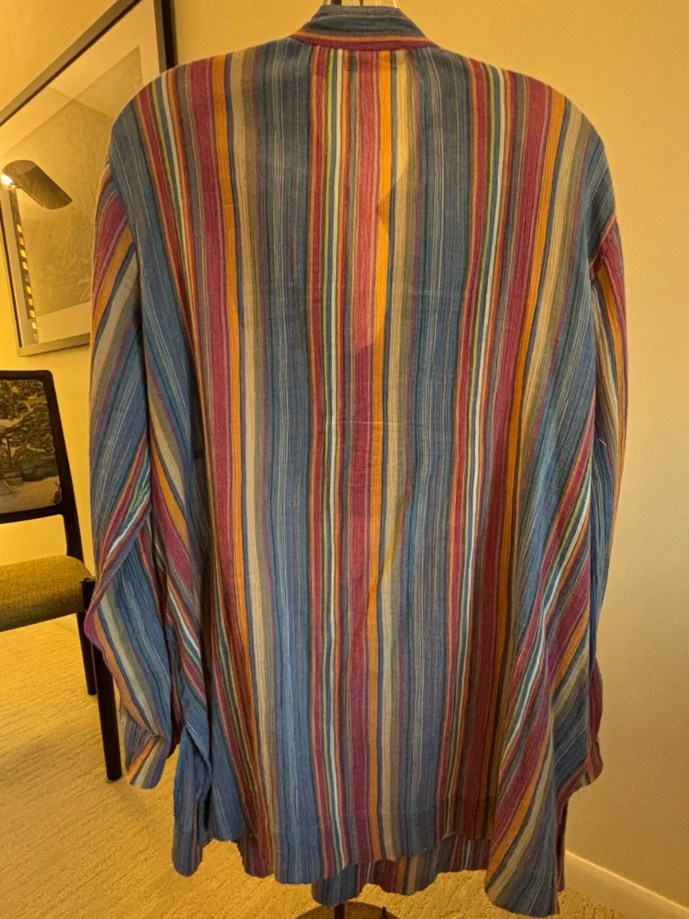 Soft Surroundings Striped Tunic with Intricate Beading - Picture 4 of 9